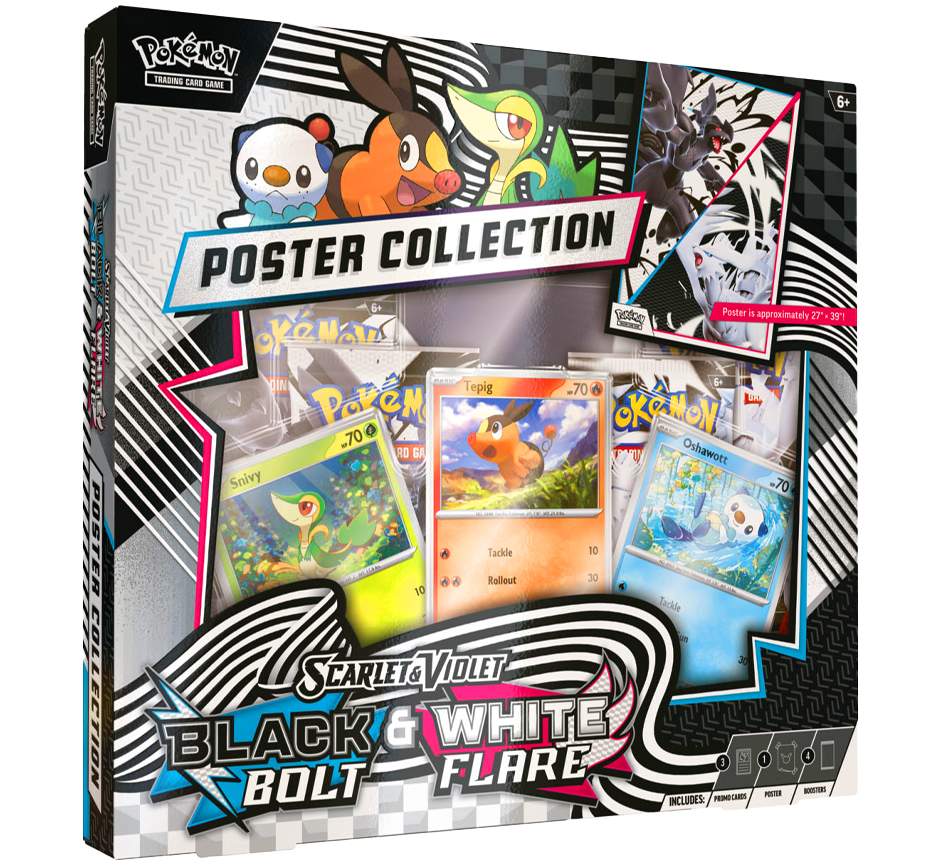 Black Bolt & White Flare unova poster collection - ING
