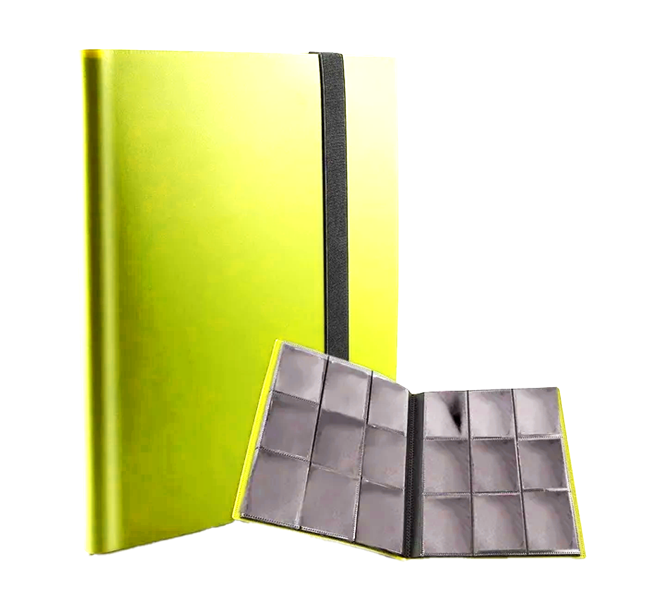Carpeta porta tarjetas - Amarillo