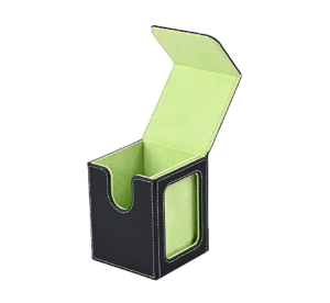 Deck box de cuero - Verde