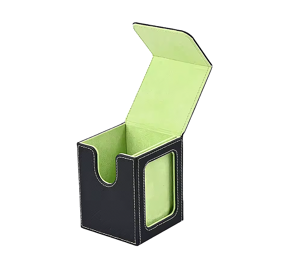Deck box de cuero - Verde