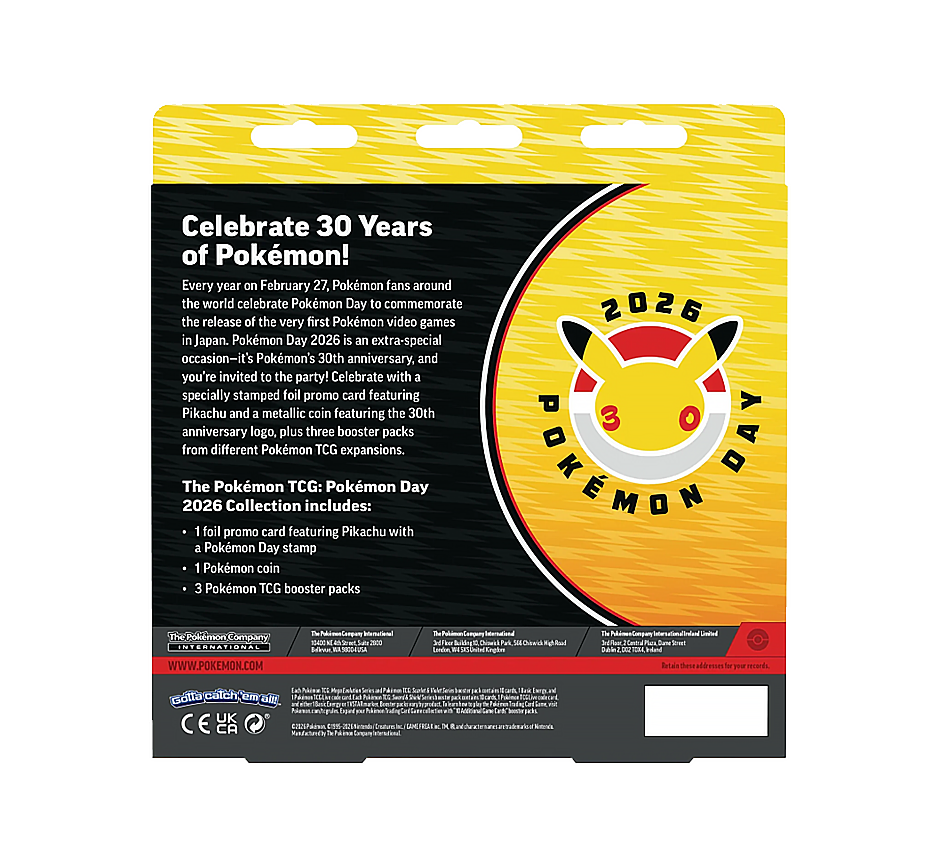 30 Anniversary Pokémon Day 2026 Collection - PREVENTA - Image 2