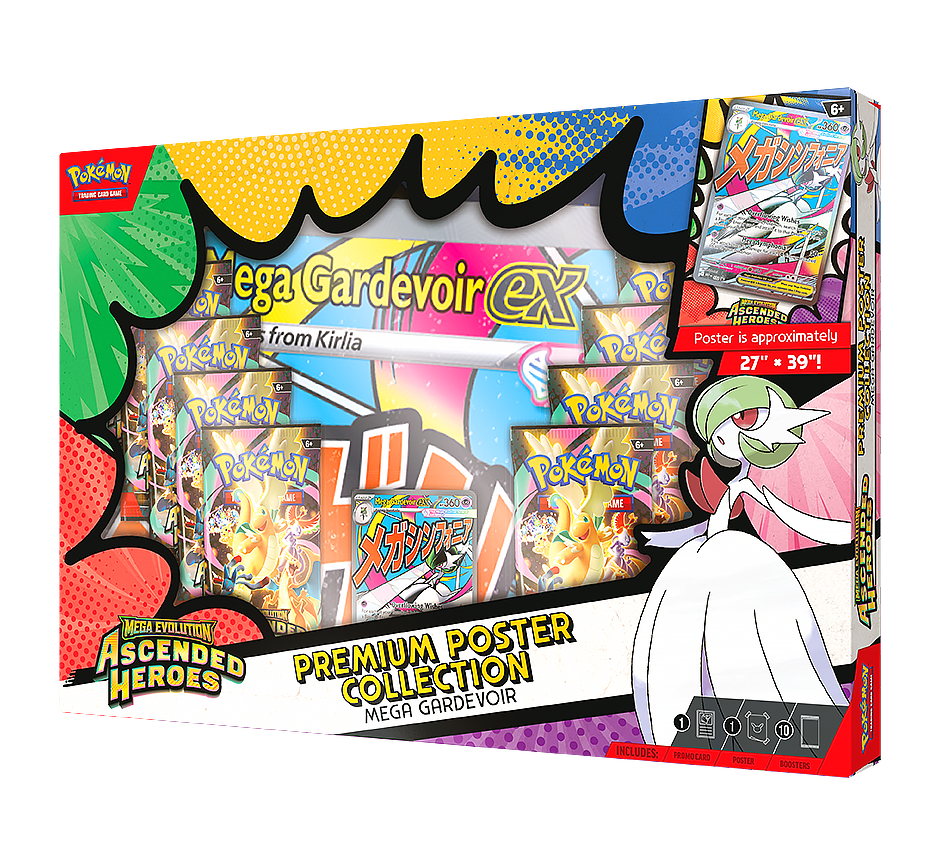 Ascended heroes Premium Poster Collection Gardevoir - PREVENTA