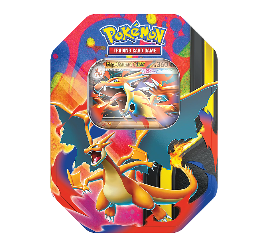 Mega Tin Charizard Y