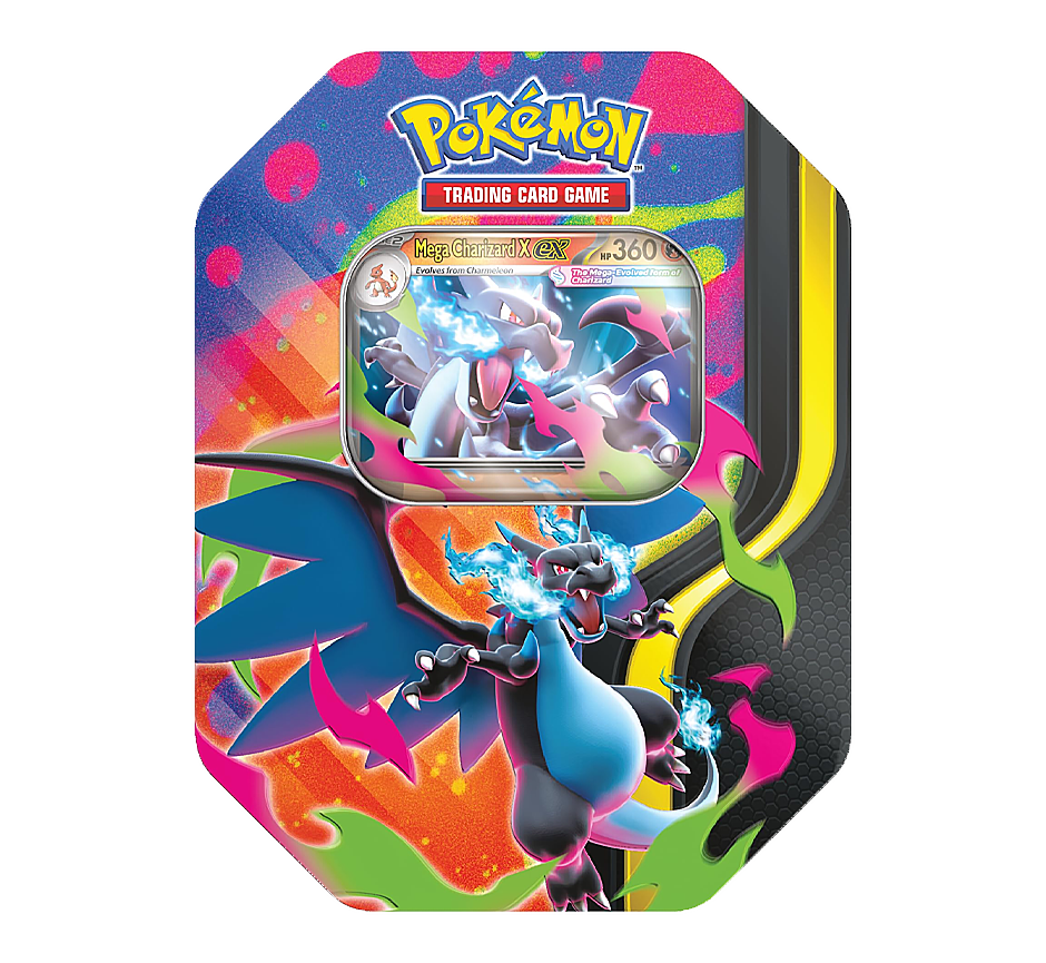 Tin Mega Charizard X
