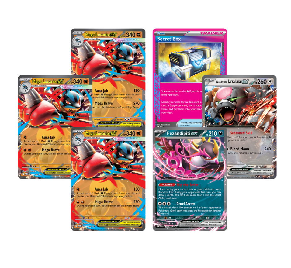 Mega Lucario ex - League Battle Deck / Inglés - Image 3