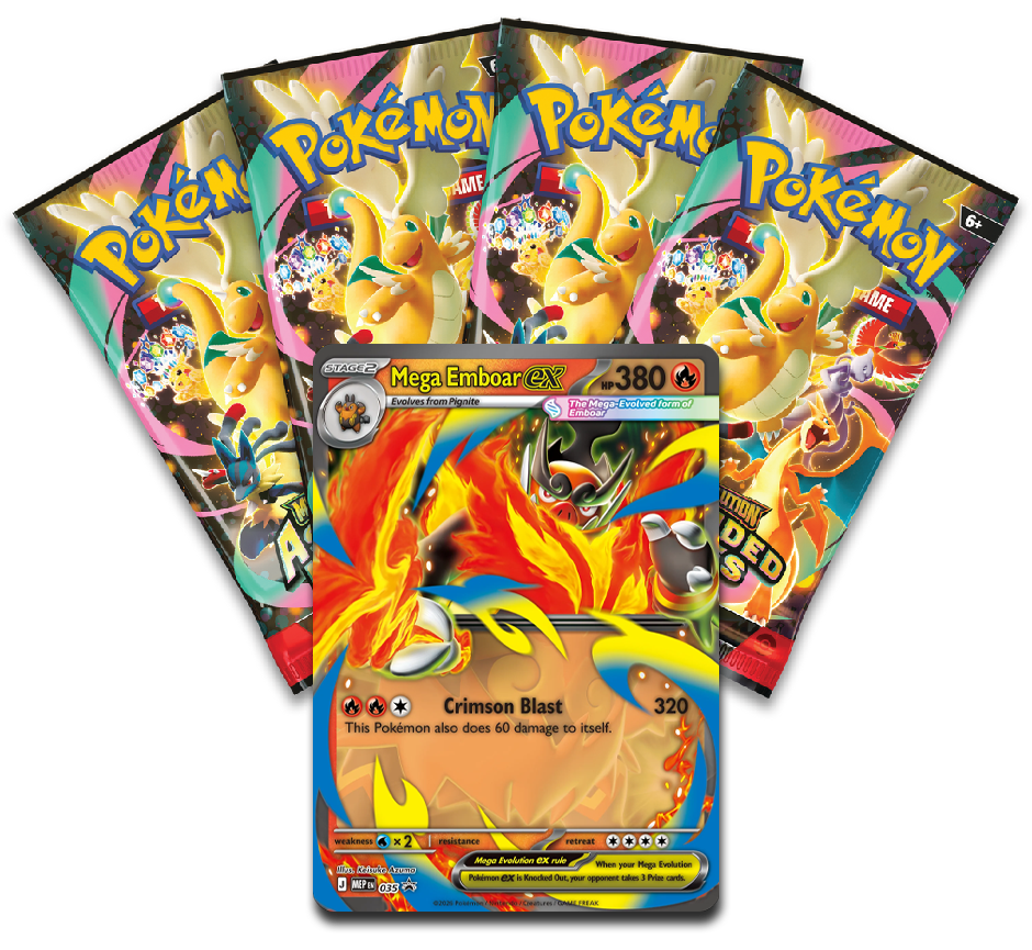 Ex Box Ascended Heroes - Emboar / Español - Image 2