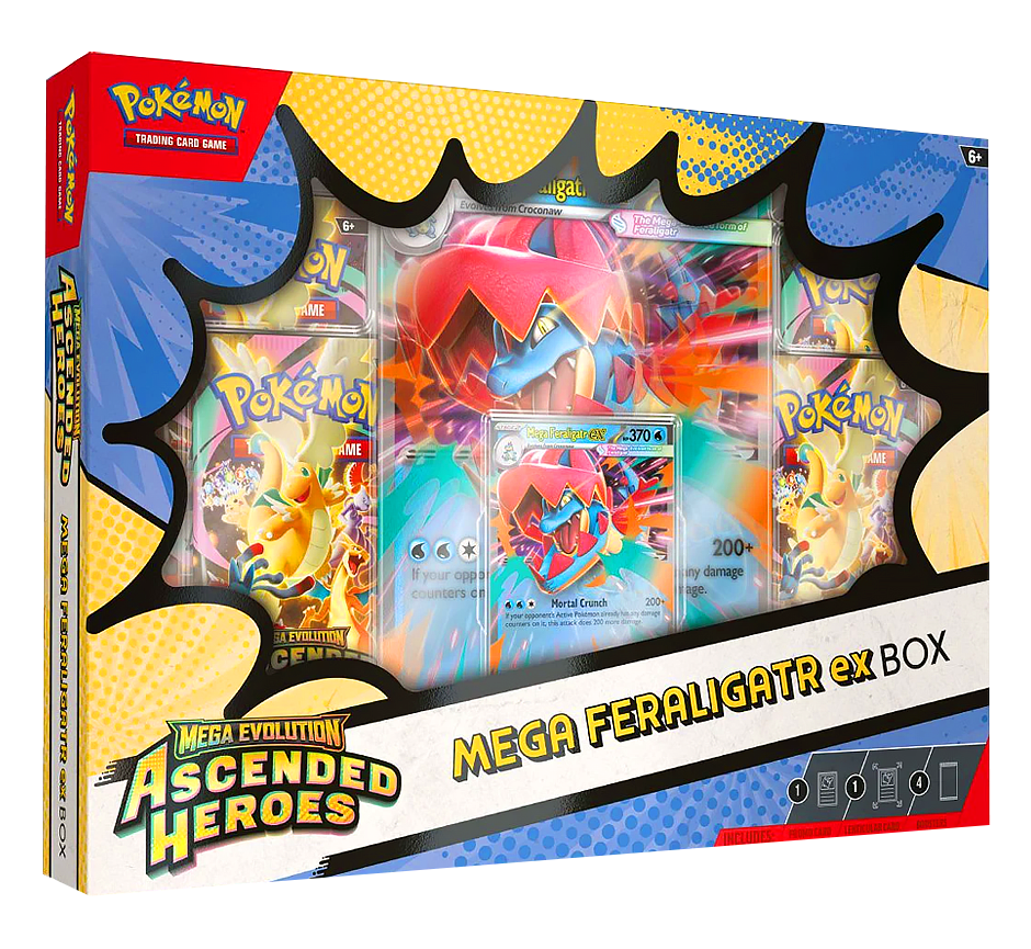 Ex Box Ascended Heroes - Feraligatr / Español