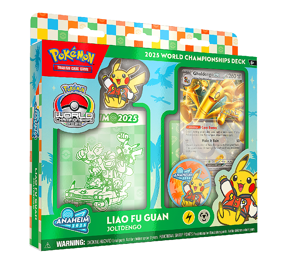 Pokémon WC Decks 2025 - Joltdengo / inglés