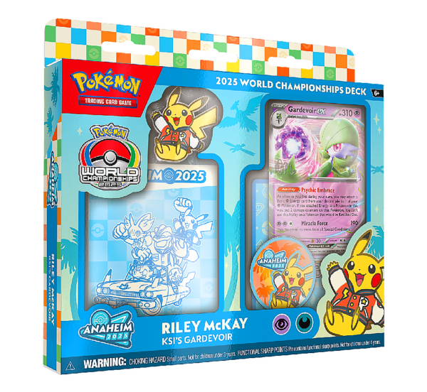 Pokémon WC Decks 2025 - Ksi's Gardevoir / inglés