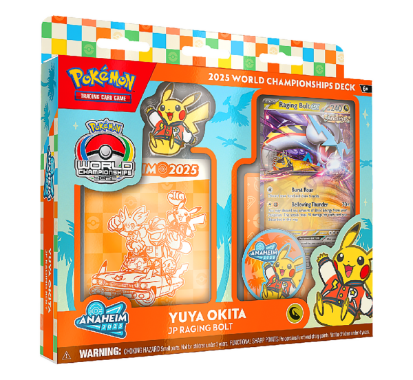 Pokémon WC Decks 2025 - JP Raging Bolt / inglés