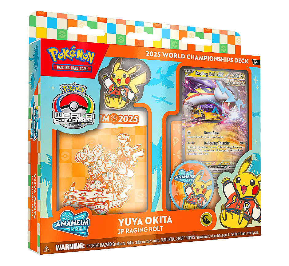 Pokémon WC Decks 2025 - JP Raging Bolt / inglés