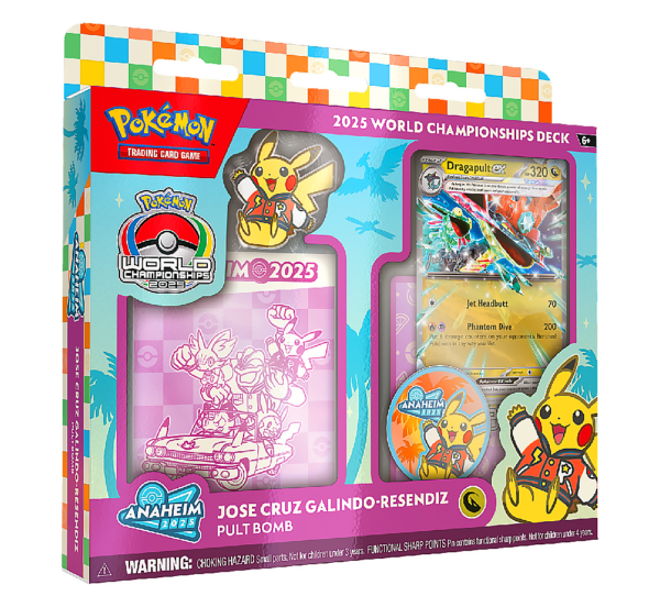 Pokémon WC Decks 2025 - Pult Bomb / inglés