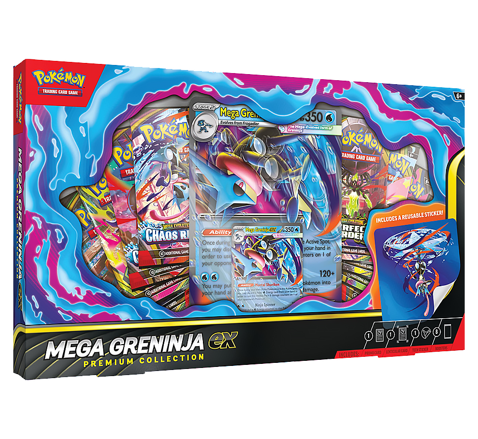 MEGA GRENINJA EX PREMIUM COLLECTION / inglés